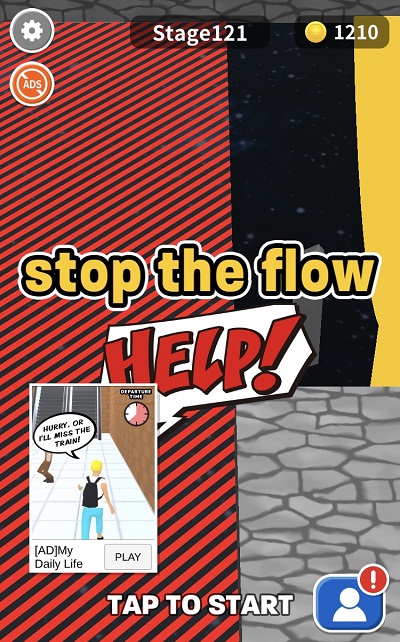stop the flow攻略121～130アイキャッチ
